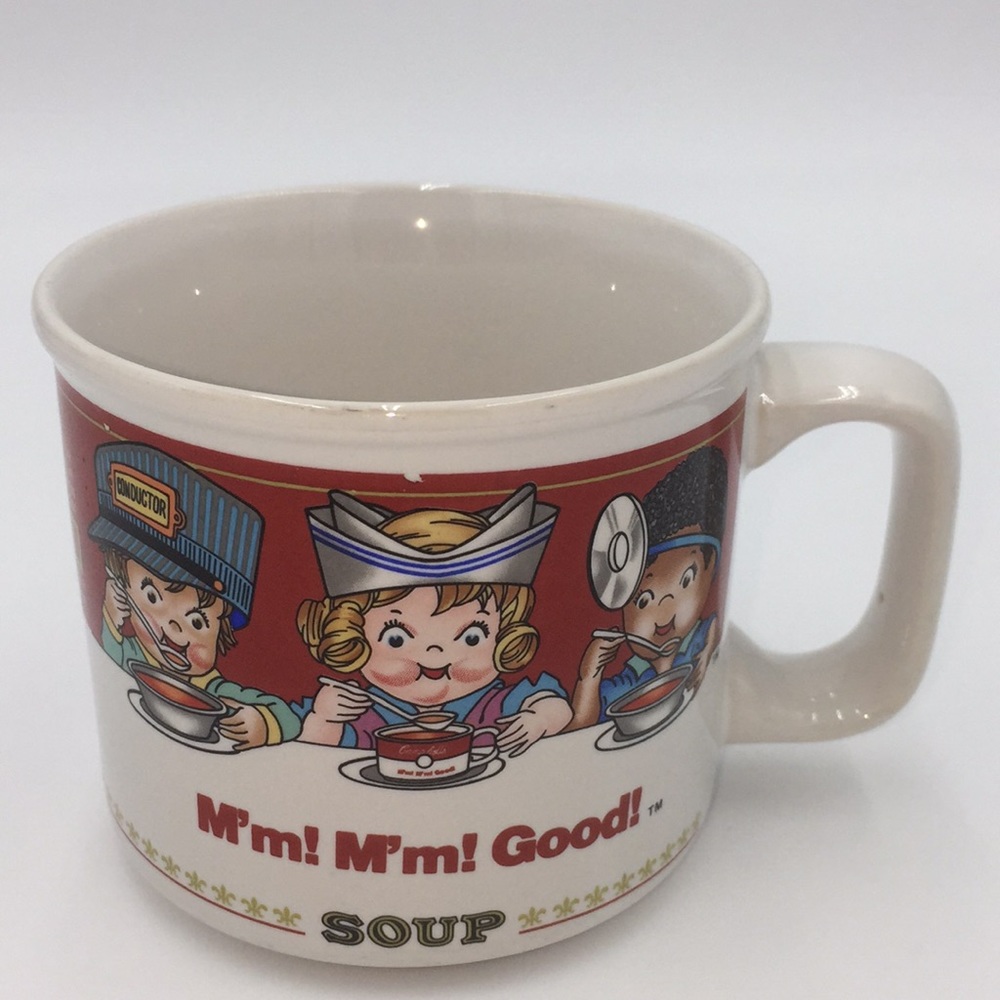 Campbell’s M’m! M’m! Good! Soup Mug West Wood 1997 Campbell's Kids